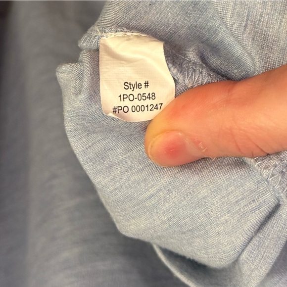 MIZZEN+MAIN Men's Proflex Quarter-Zip Heathered Light Blue Large - Picture 7 of 12